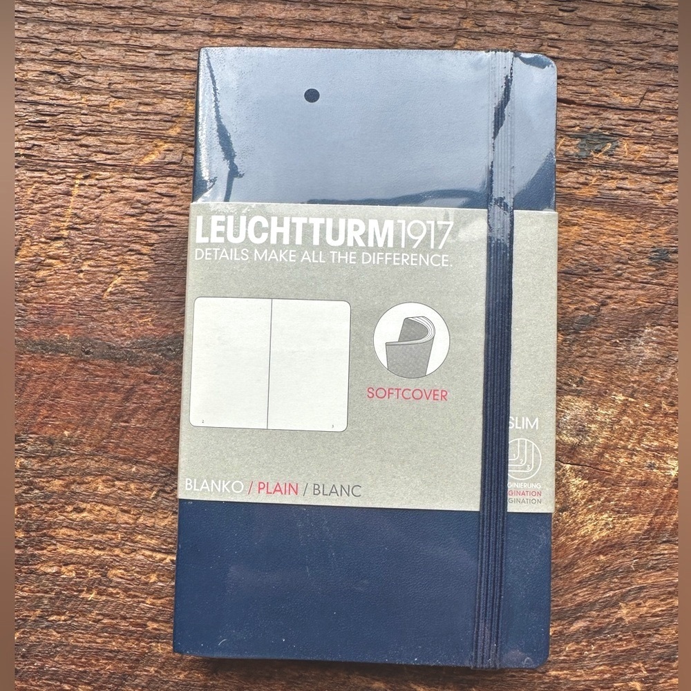 Softcover Plain pocket journal